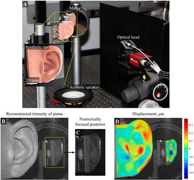 High-resolution imaging for in-situ non-destructive testing by quantitative lensless digital holography